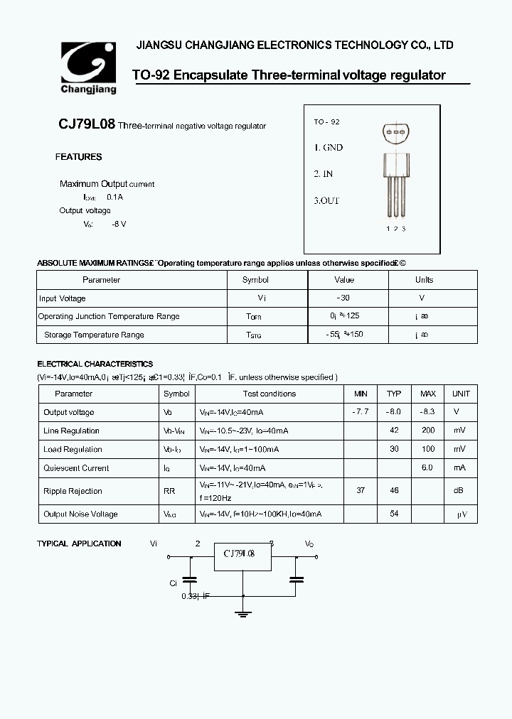 CJ79L08-TO-92_1740244.PDF Datasheet
