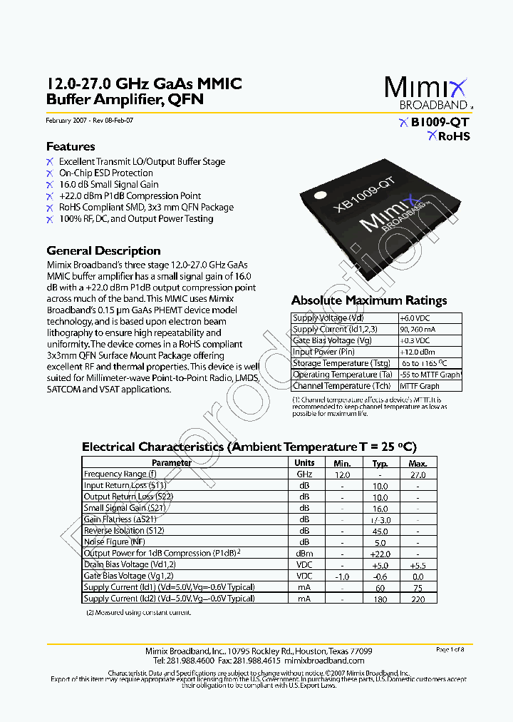 XB1009-QT-0G00_1744670.PDF Datasheet
