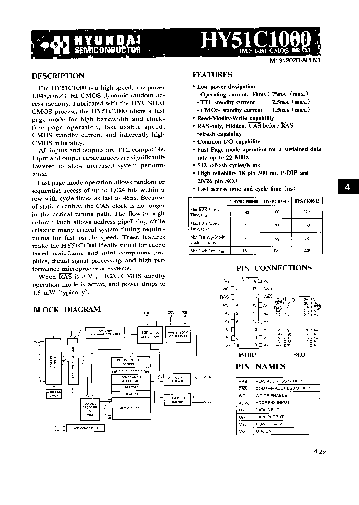 HY51C1000J-12_1745471.PDF Datasheet