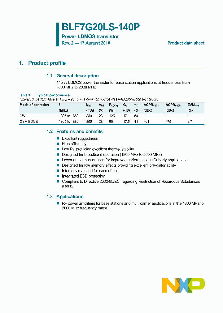 BLF7G20L-140P112_1755937.PDF Datasheet