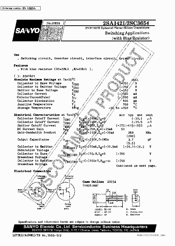 C3654_1887120.PDF Datasheet