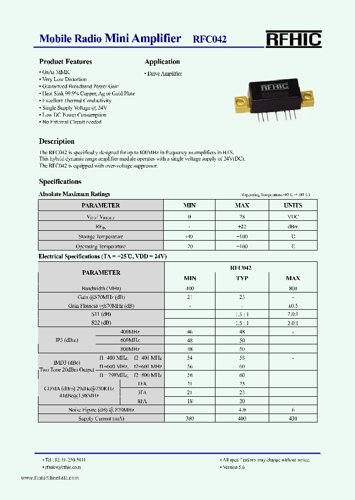 RFC042_1914593.PDF Datasheet