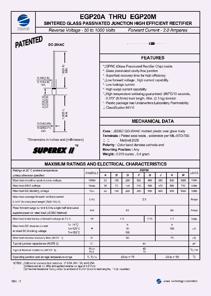 EGP20M_1866813.PDF Datasheet