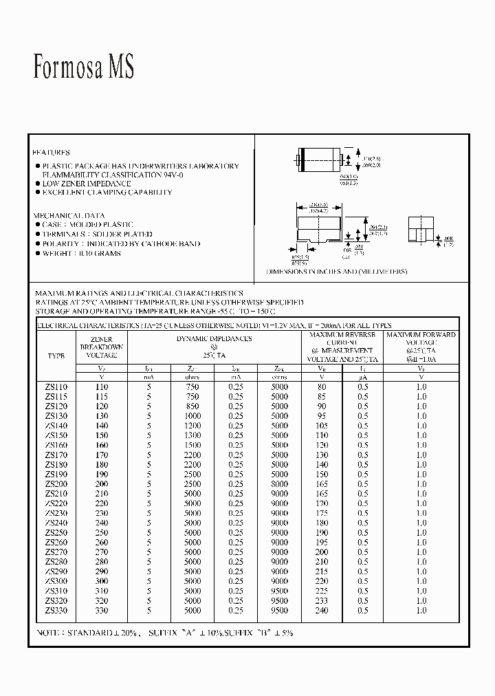 ZS120_1878073.PDF Datasheet