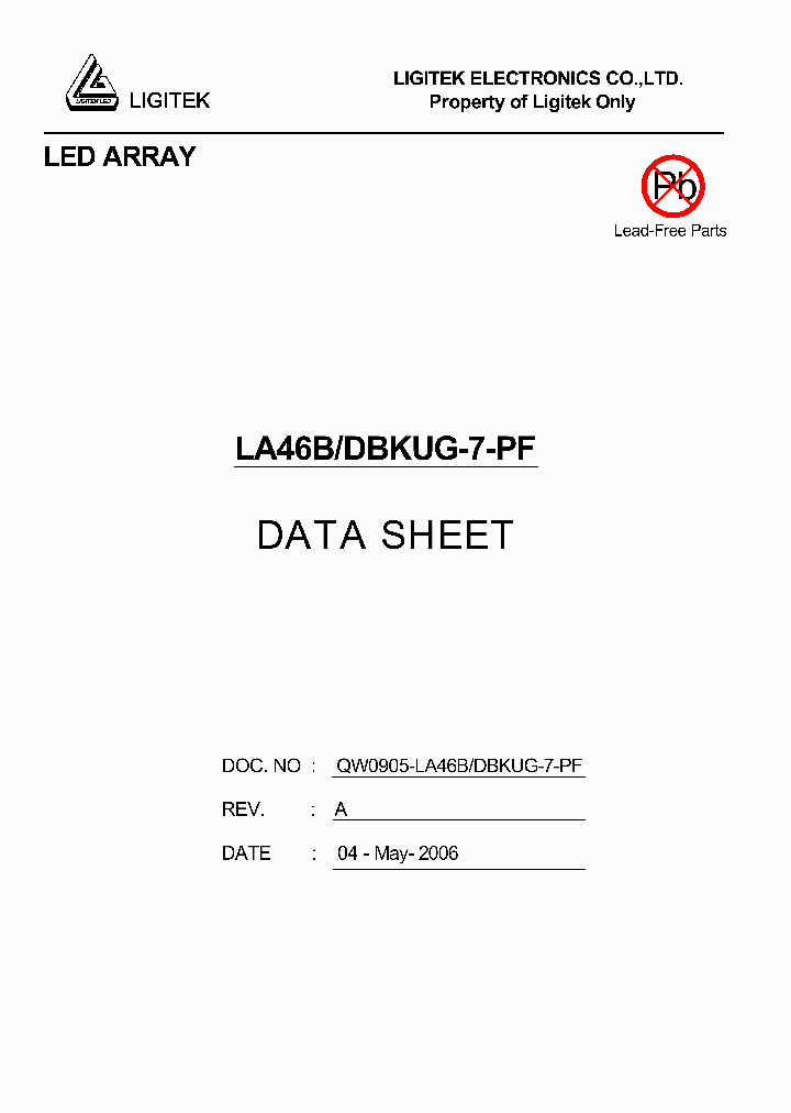 LA46B-DBKUG-7-PF_1952758.PDF Datasheet