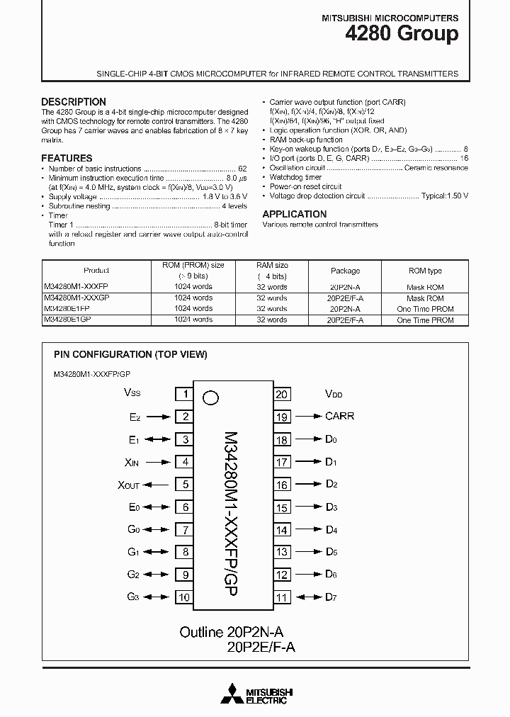 M34280M1_1917195.PDF Datasheet