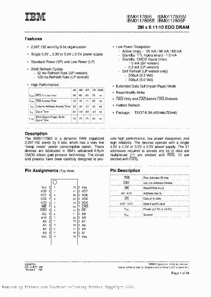 IBM0117805MT3-70_1934777.PDF Datasheet