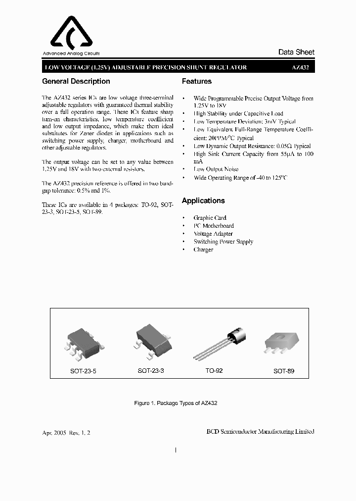 AZ432BN-TRE1_1942316.PDF Datasheet