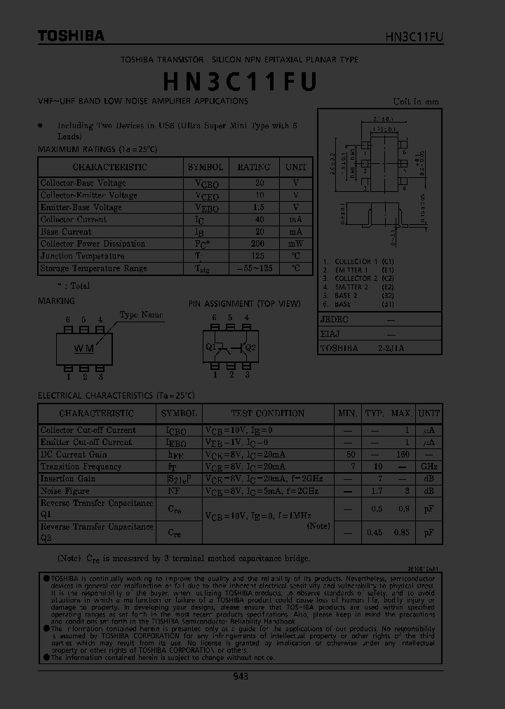 HN3C11FU_1956515.PDF Datasheet