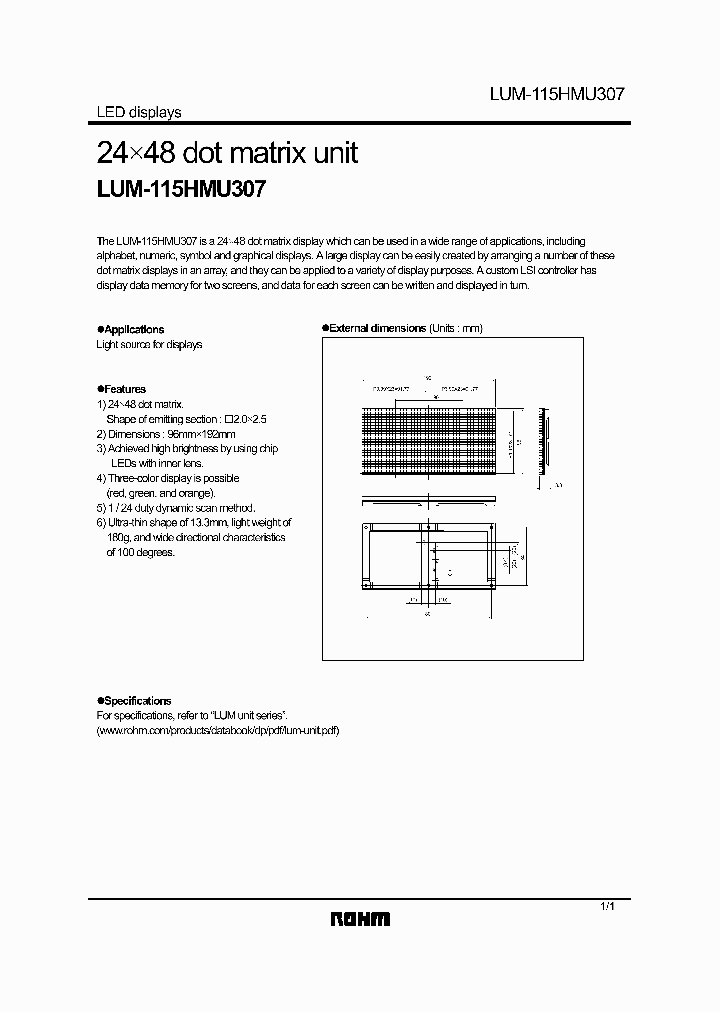 LUM-115HMU307_1961408.PDF Datasheet