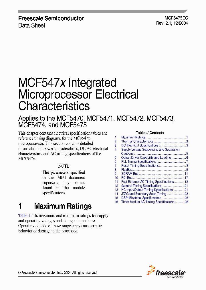 MCF5470_1969846.PDF Datasheet