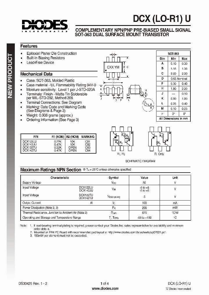 DCX122LU_1982764.PDF Datasheet