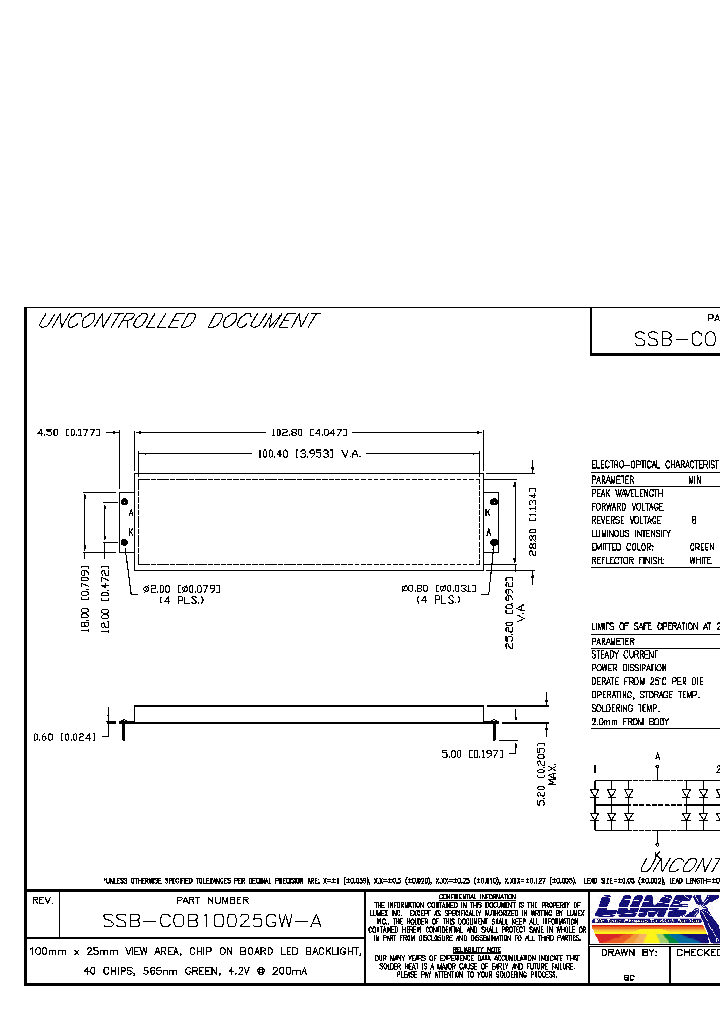 SSB-COB10025GW-A_1988065.PDF Datasheet