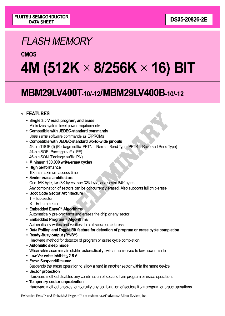 MBM29LV400B-10_2003393.PDF Datasheet