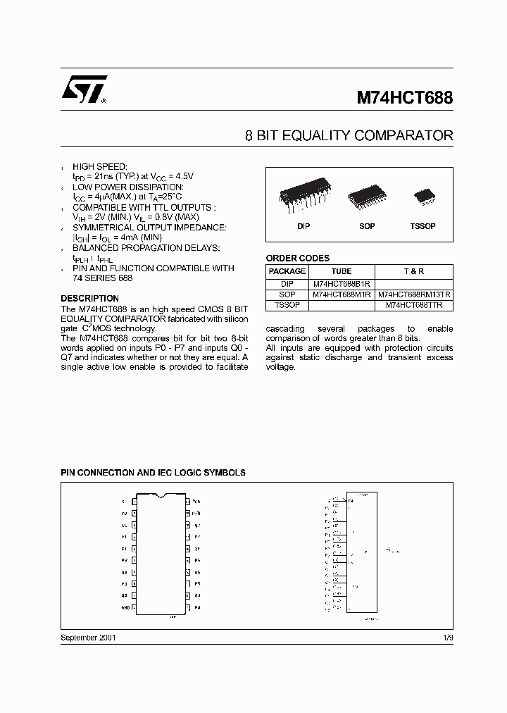 M74HCT688B1R_2005356.PDF Datasheet