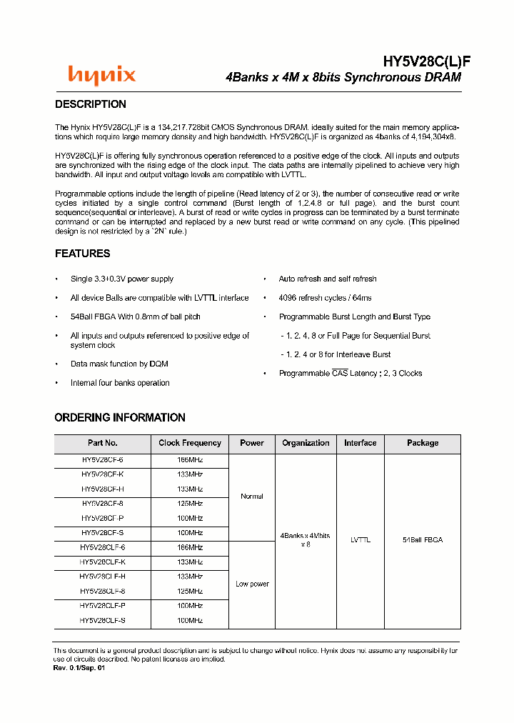 HY5V28CLF-H_2006083.PDF Datasheet