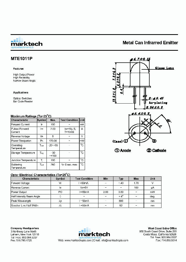 MTE1011P_2012452.PDF Datasheet