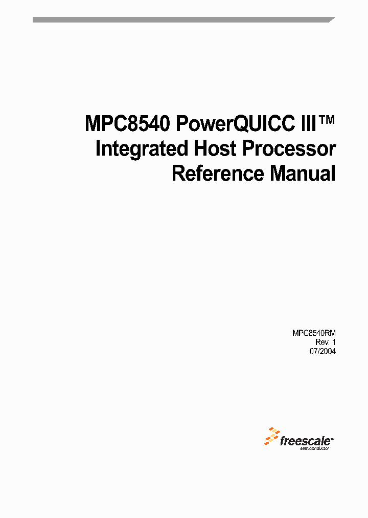MPC8540_2021368.PDF Datasheet