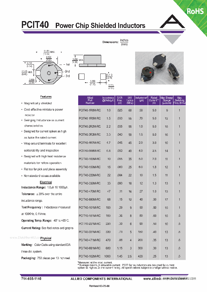 PCIT40_2025820.PDF Datasheet