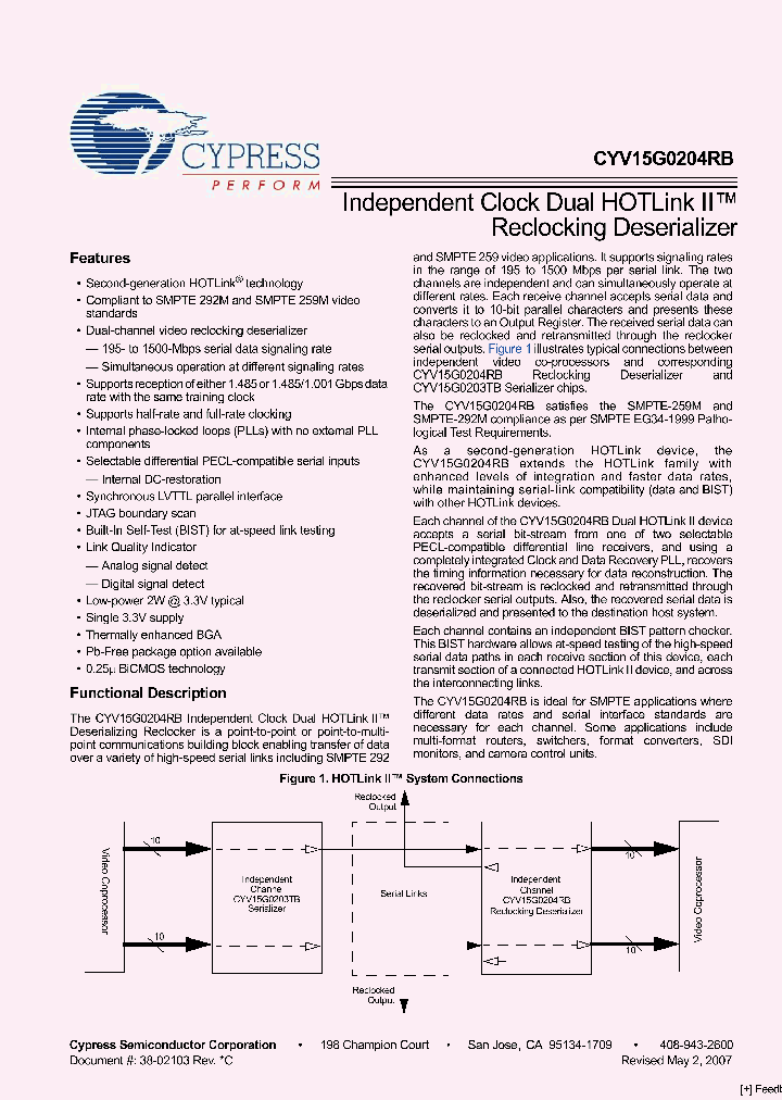 CYV15G0204RB-BGXC_2030203.PDF Datasheet