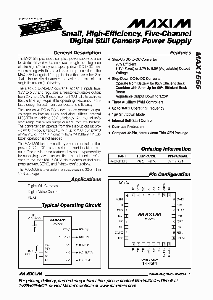 MAX1565_2037732.PDF Datasheet