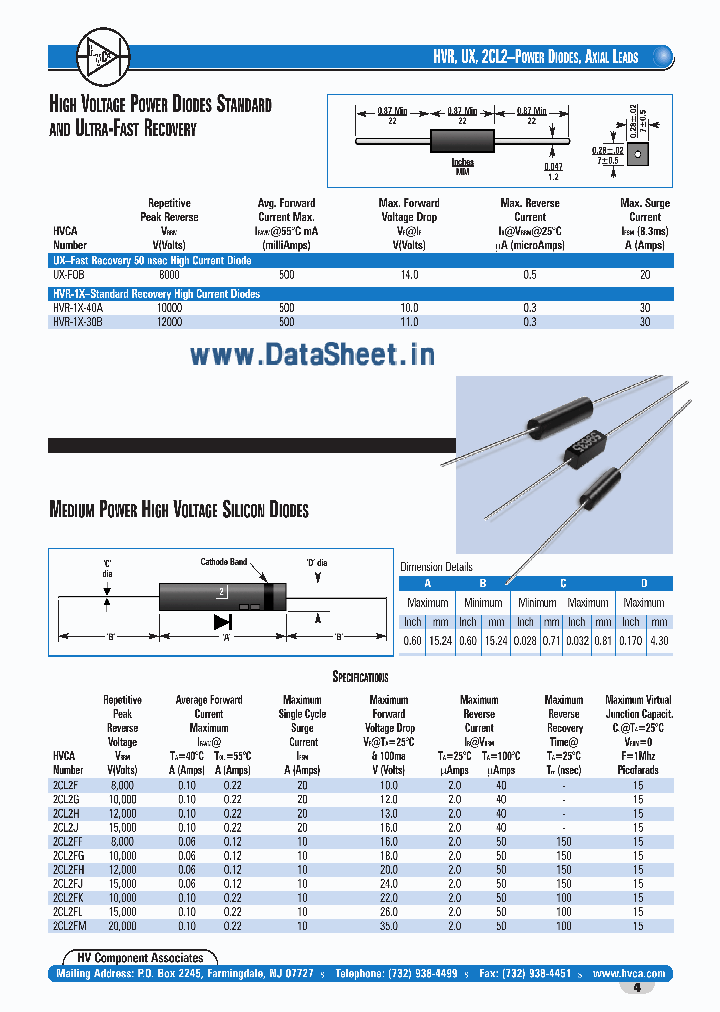HVR-1X-30B_2036367.PDF Datasheet