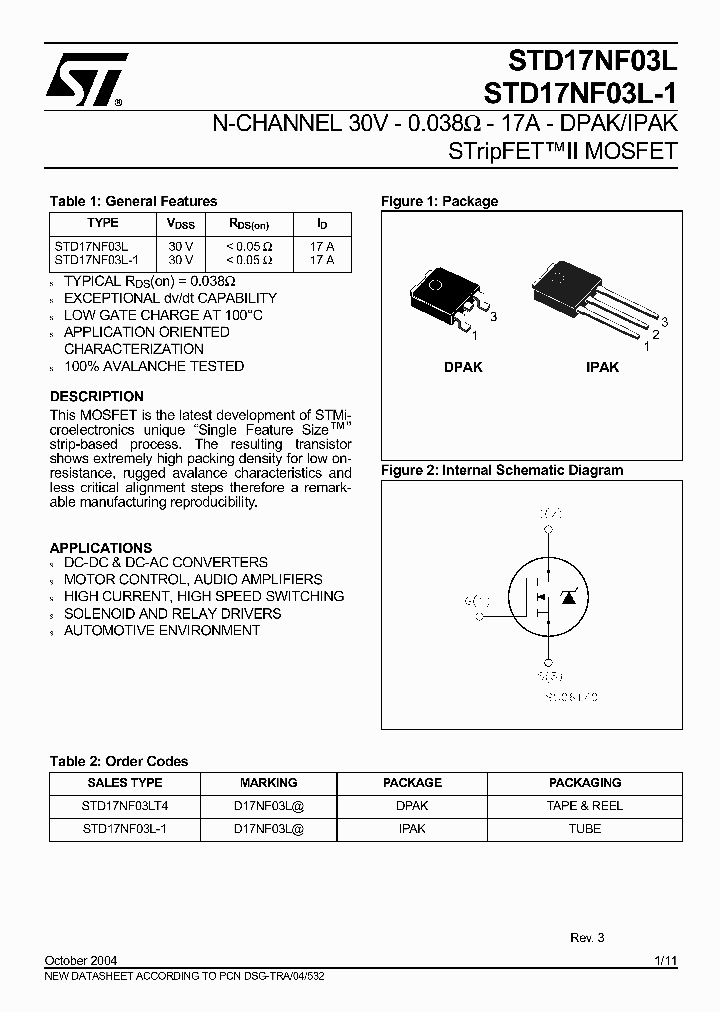 STD17NF03L-1_2037994.PDF Datasheet