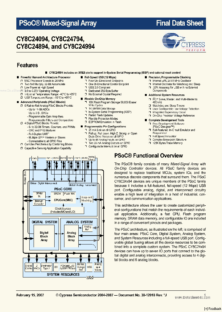 CY8C24094_2036751.PDF Datasheet