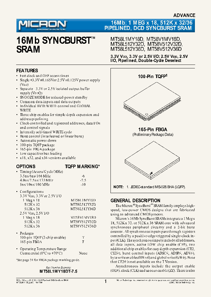 MT58L1MY18D_2039340.PDF Datasheet