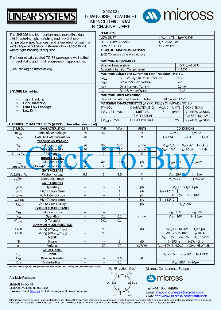 2N5906TO-78_2042390.PDF Datasheet