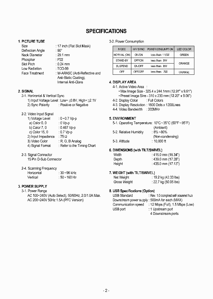 FLATRON795FTFB795CE17COLOR_2052875.PDF Datasheet