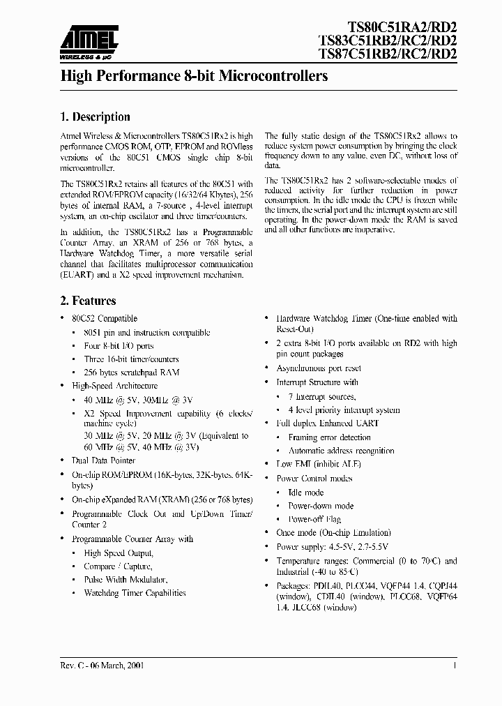 TS87C51RX2_2053584.PDF Datasheet