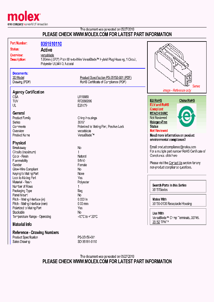 35151-0110_2058821.PDF Datasheet