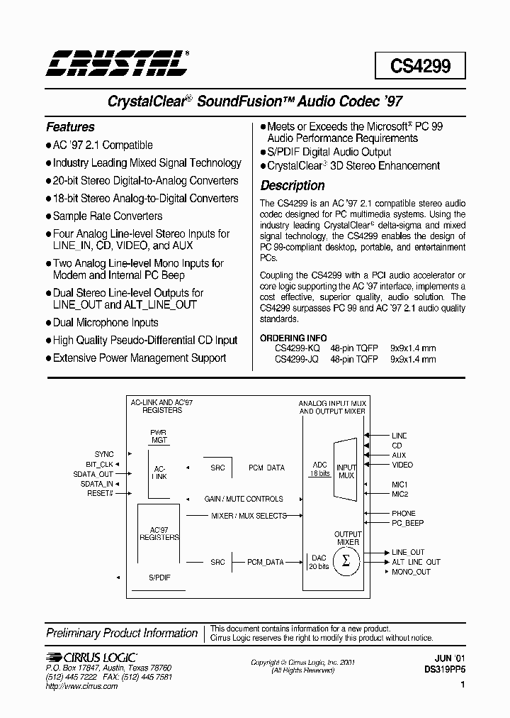 CS4299-KQ_2062692.PDF Datasheet