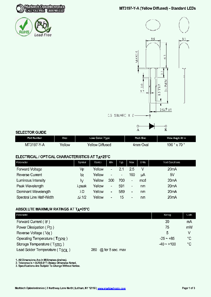 MT3197-Y-A_2063798.PDF Datasheet