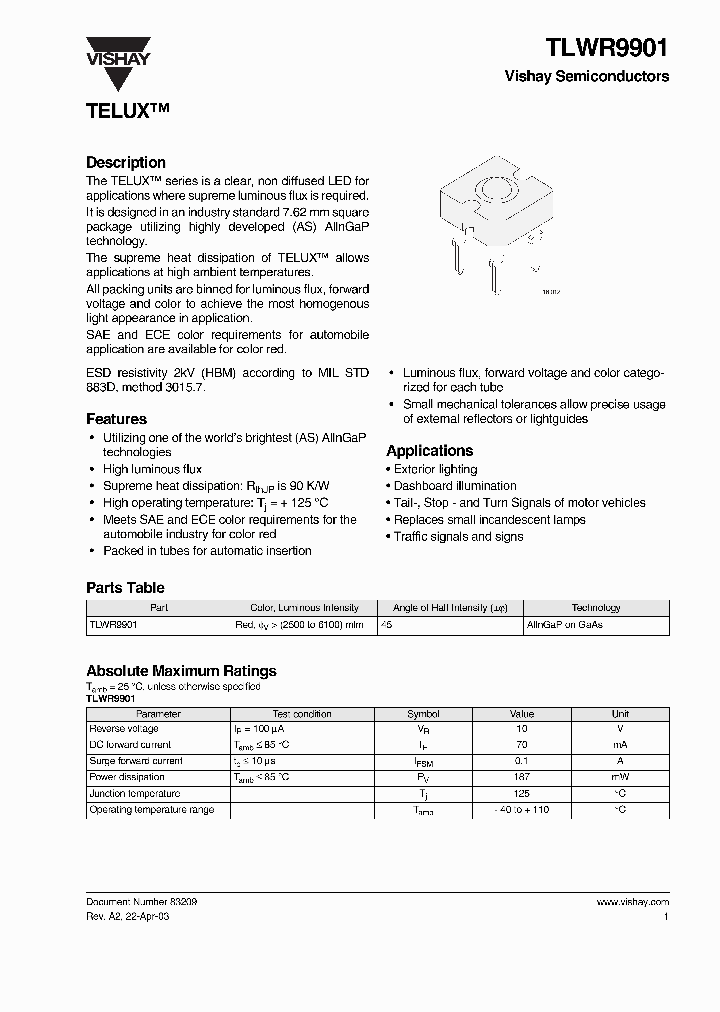 TLWR9901_2069747.PDF Datasheet