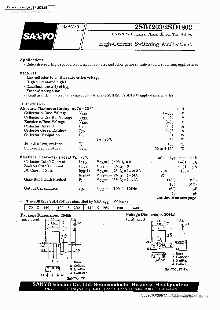 B1203_2067742.PDF Datasheet