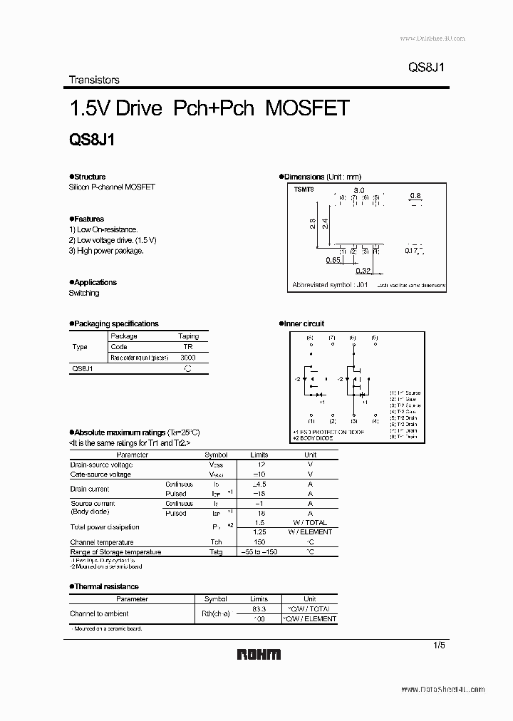 QS8J1_2074749.PDF Datasheet