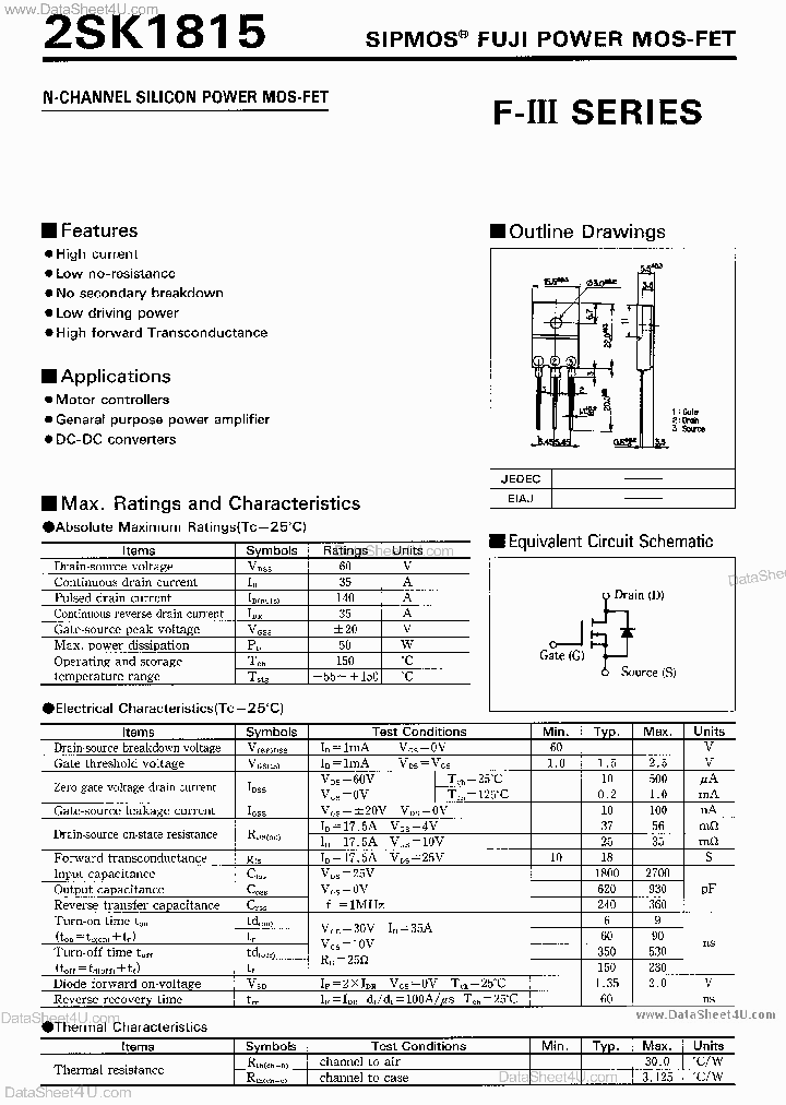 2SK1815_2076862.PDF Datasheet