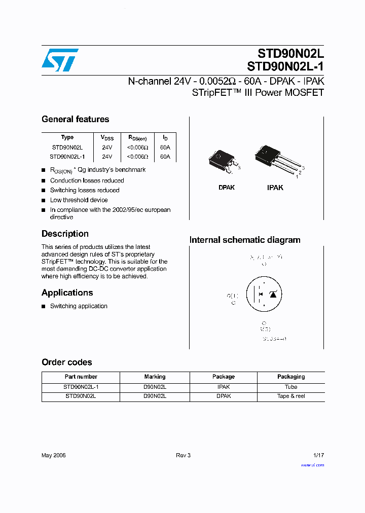 STD90N02L_2089062.PDF Datasheet