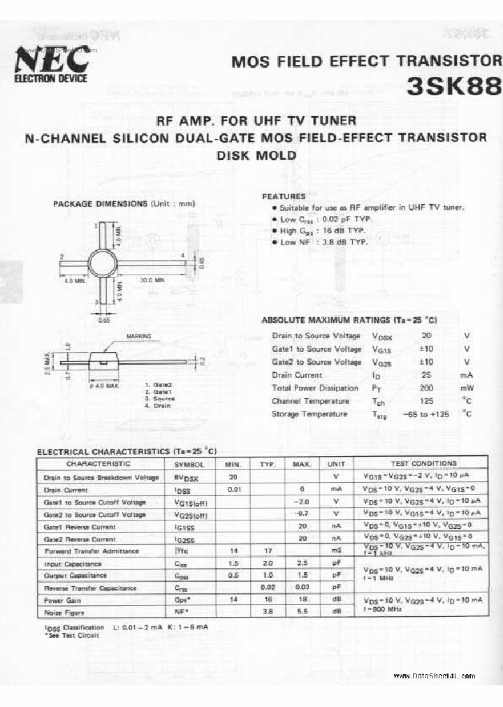 3SK88_2093102.PDF Datasheet