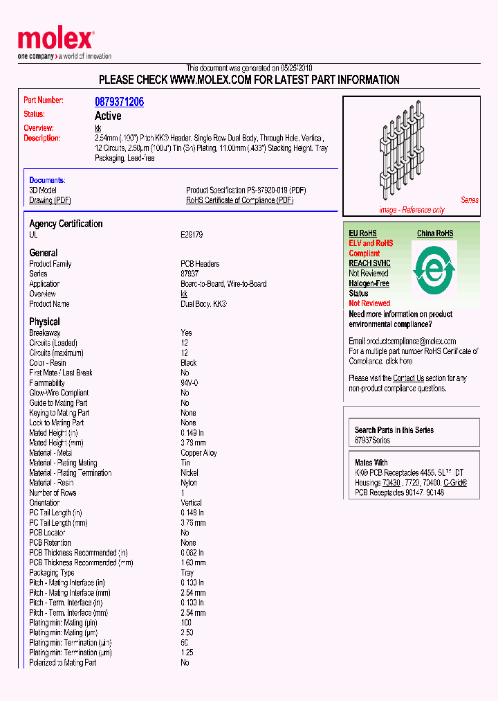 87937-1206_2098041.PDF Datasheet
