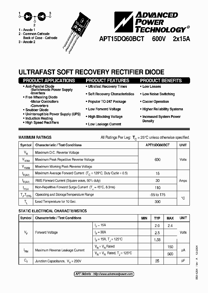 APT15DQ60BCT_2106359.PDF Datasheet