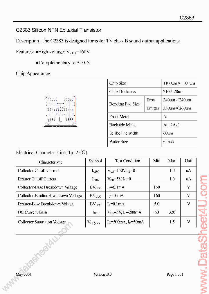 C2383_2111850.PDF Datasheet