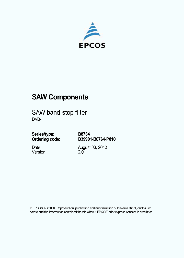 B39901-B8764-P810_2127686.PDF Datasheet