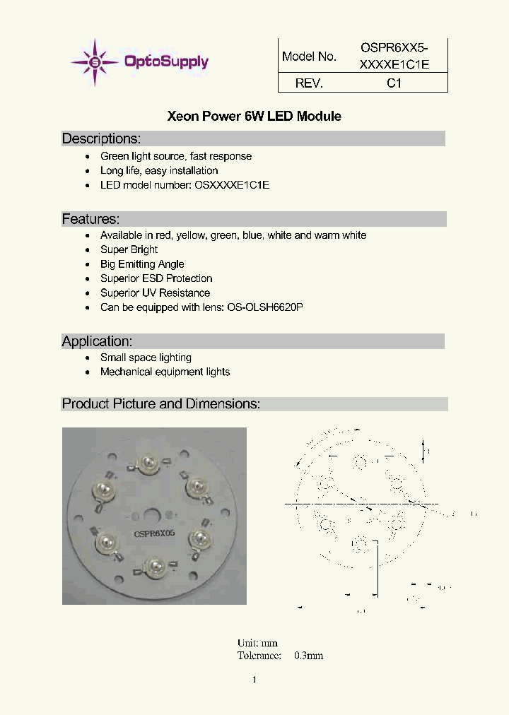 W4XZE1C1E_2138094.PDF Datasheet