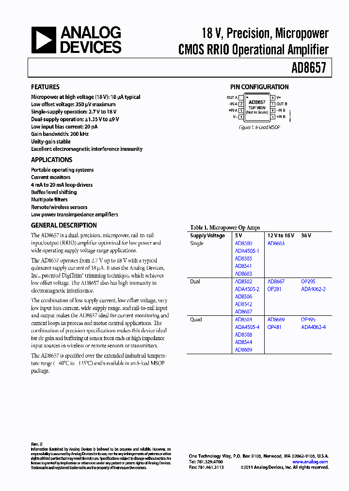 AD8657_2159443.PDF Datasheet