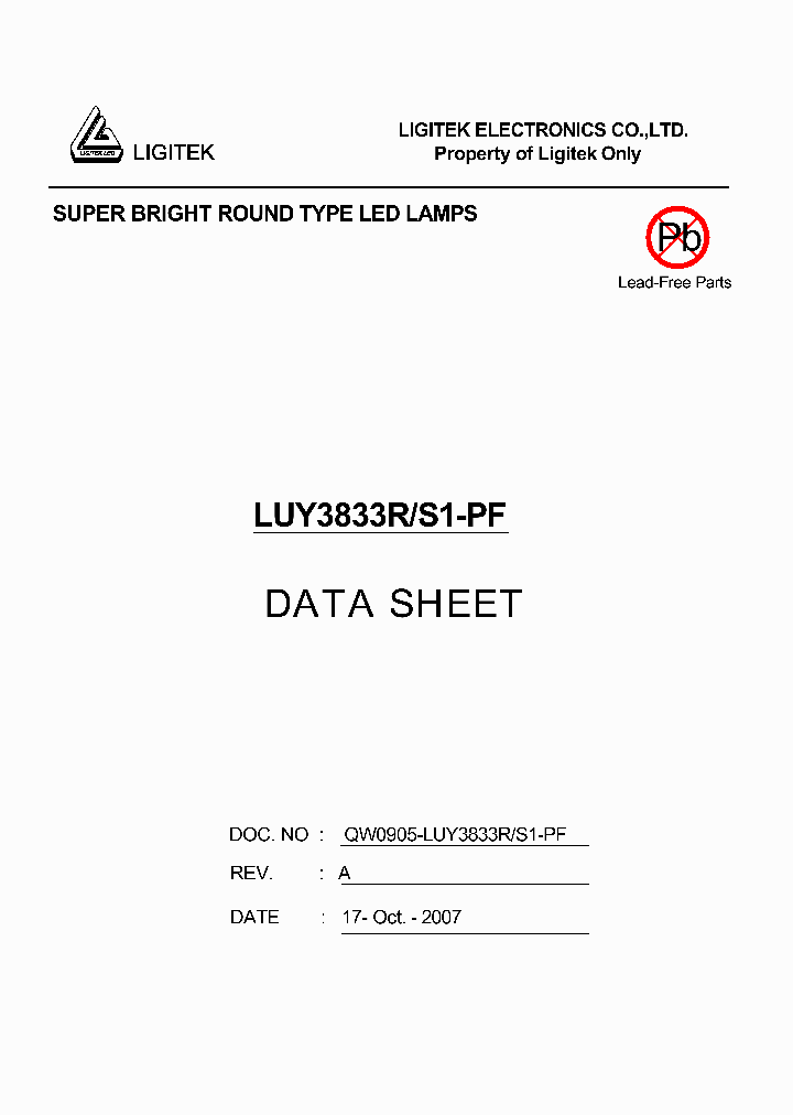 LUY3833R-S1-PF_2201582.PDF Datasheet