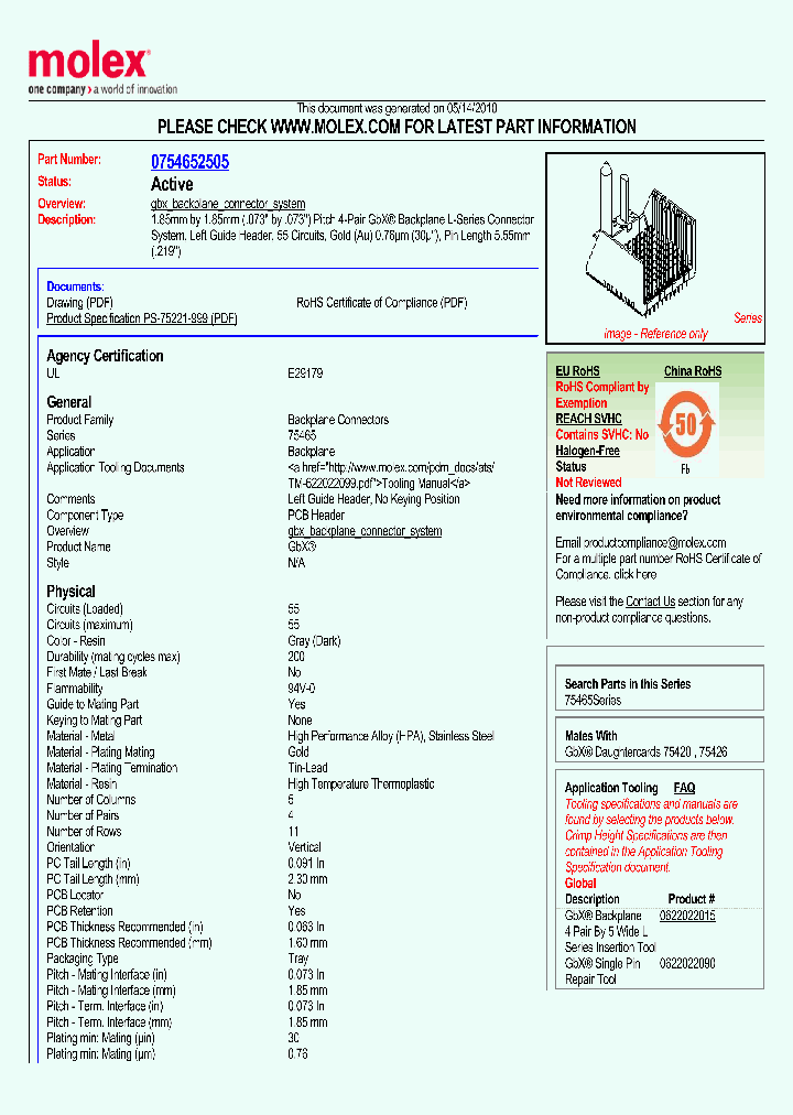 75465-2505_2241403.PDF Datasheet