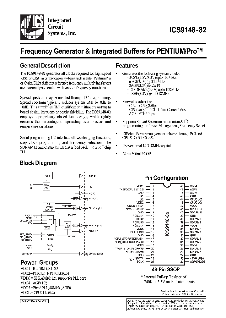 ICS9148YF-82_2240139.PDF Datasheet